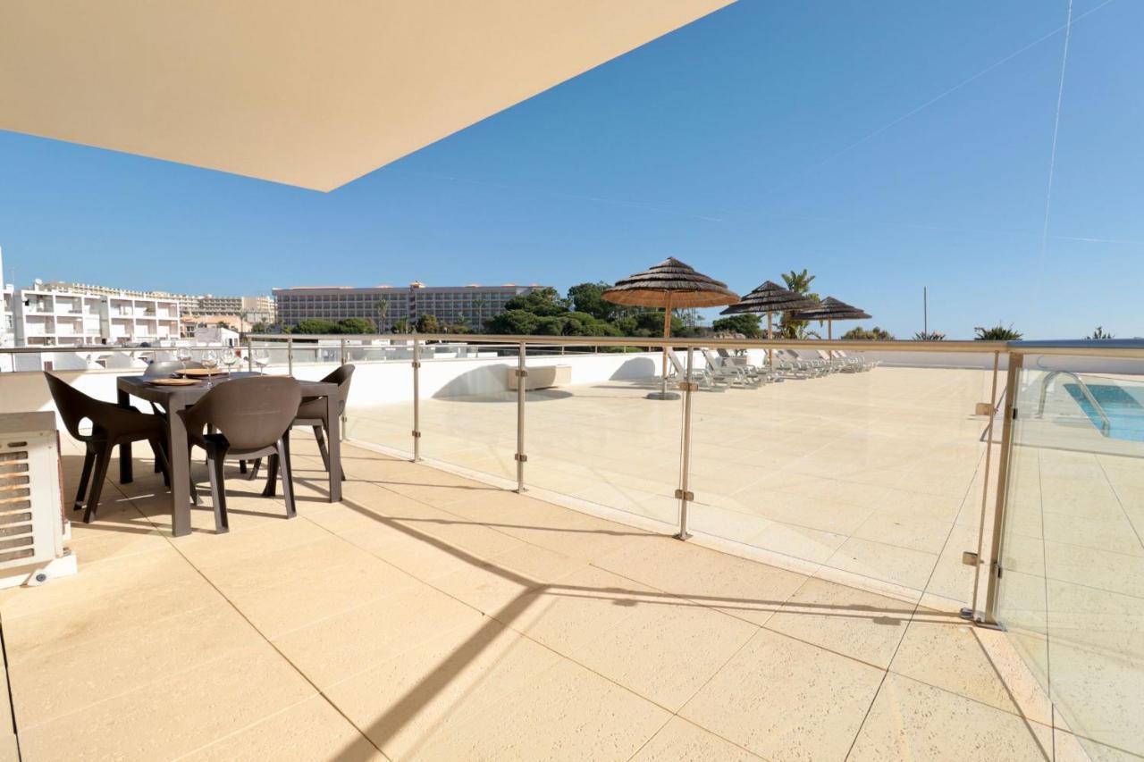 Olhos De Agua 1Br With Pool, Ac And Free Parking Apartment Albufeira Ngoại thất bức ảnh